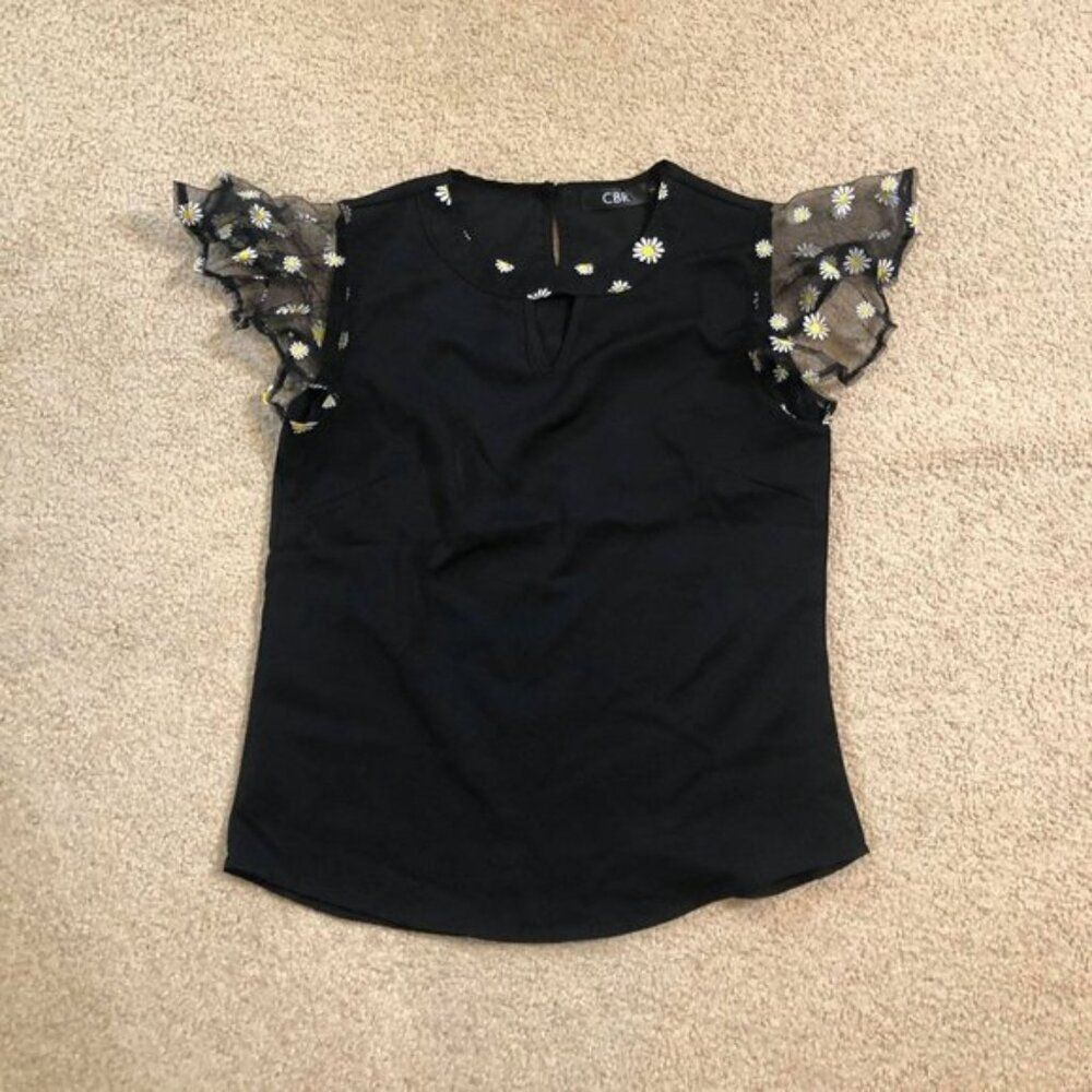 CBR Daisy Ruffle Blouse